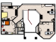 Sierra - 2ndFloor made with Floorplanner