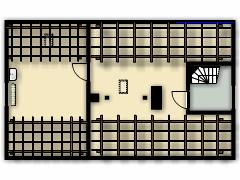 My first project - Attic - plans made with Floorplanner