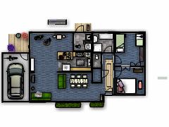 My first project - First design made with Floorplanner