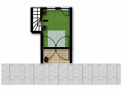 The Wee Windaes - Entrance made with Floorplanner
