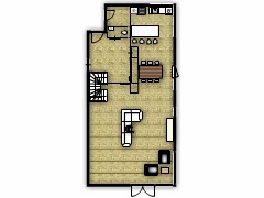 Mijn eerste project - Eerste ontwerp made with Floorplanner
