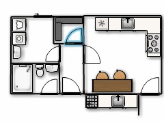 CASA VILLA LOBOS2 - altcozinha made with Floorplanner