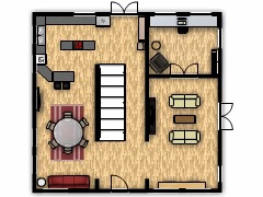 My first project - House - client brief made with Floorplanner