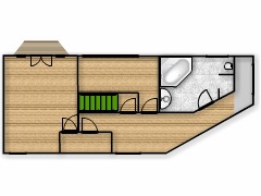 Mijn eerste project - thuis(kopie) made with Floorplanner