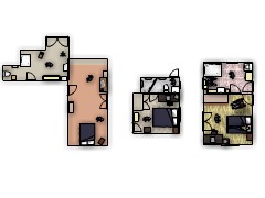 The Rooms Where You LIVE + ChDeStte - First design made with Floorplanner