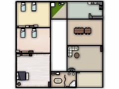 My first project - First design made with Floorplanner