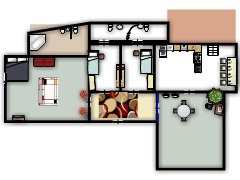 My first project - Scholars choice made with Floorplanner