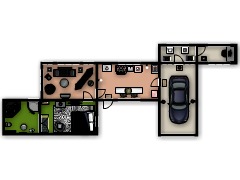 My first project - keone123 made with Floorplanner