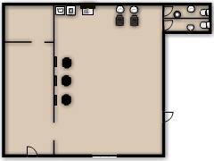 New floorplan - First design made with Floorplanner