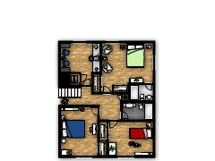 699 Dowker - First design made with Floorplanner