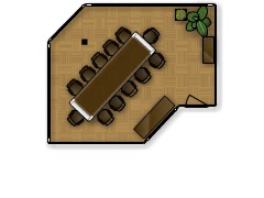 Conference Rooms - 2nd - Large 7 made with Floorplanner