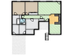 APG_Patriot_2b1ba_NCO&DOD_1060sqft - Eerste ontwerp made with Floorplanner