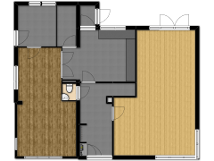 Huis Brouwerstraat te D.D. - Begane grond(kopie) made with Floorplanner