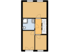 Van den Broekstraat 44 - Eerste Etage made with Floorplanner