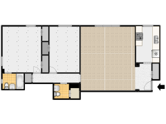 two bedroom | two bathroom - First design made with Floorplanner