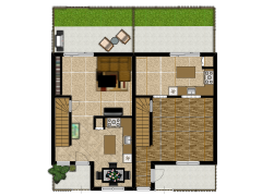 New floorplan - 2nd design made with Floorplanner