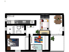 minha futura casa  - Digite o nome made with Floorplanner