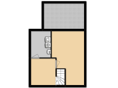 Hofzicht 60 - 2e verdieping made with Floorplanner