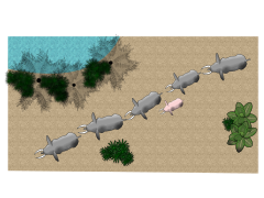 Elefants - Elephants made with Floorplanner