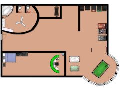dream hous - First design(copy) made with Floorplanner