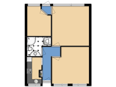 Faleriolaan 265 - Begane grond made with Floorplanner