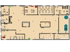 AT Room - First design made with Floorplanner