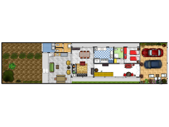 area de lazer - sonho made with Floorplanner