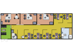 New floorplan - office made with Floorplanner