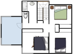 New House - 6A Red Chapel Ave made with Floorplanner