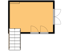 jeans house - First design made with Floorplanner