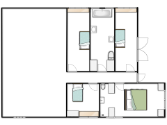 Home - Altbathroom made with Floorplanner