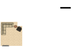New floorplan - Bryans Man Cave made with Floorplanner