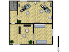 Casa aberta - escritorio made with Floorplanner