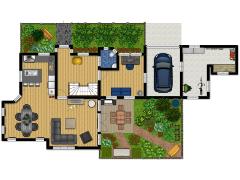 Nieuwe plattegrond - geeft een naam op made with Floorplanner