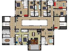 Nieuwe plattegrond - Tweede Verdieping made with Floorplanner