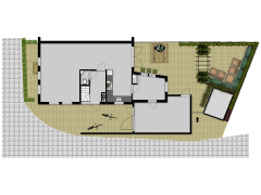 Slingerpad 10 (copy) - Tuin made with Floorplanner