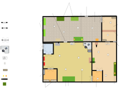 Aseptic suite - iso made with Floorplanner
