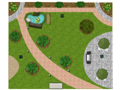 Backyard - Backyad Concept 01 made with Floorplanner