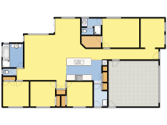91A Sayers Road - My first design made with Floorplanner