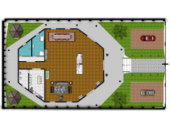 dreamhouse - primo disegno  made with Floorplanner