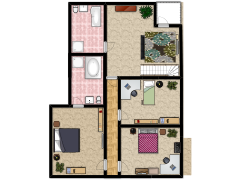 Rebecca's House - First Design made with Floorplanner