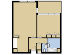 Genovevalaan 134 - Genovevalaan 134 made with Floorplanner