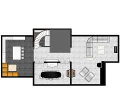 kućaa - First design made with Floorplanner