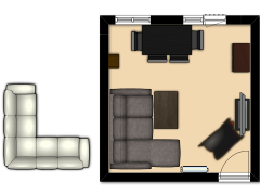 stue - Stue 1 made with Floorplanner