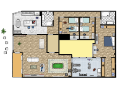 Casa Loren - GYM-GALERÍA(copiar) made with Floorplanner