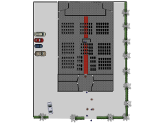esenografia mci - Auditorio made with Floorplanner