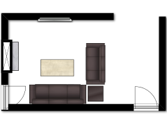 fam room - First design made with Floorplanner