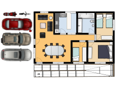 departamentos - plano made with Floorplanner