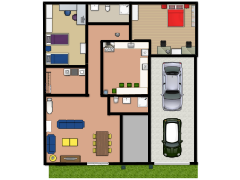 Minha casa  - Digite o nome made with Floorplanner