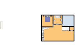 Cottage - First design made with Floorplanner